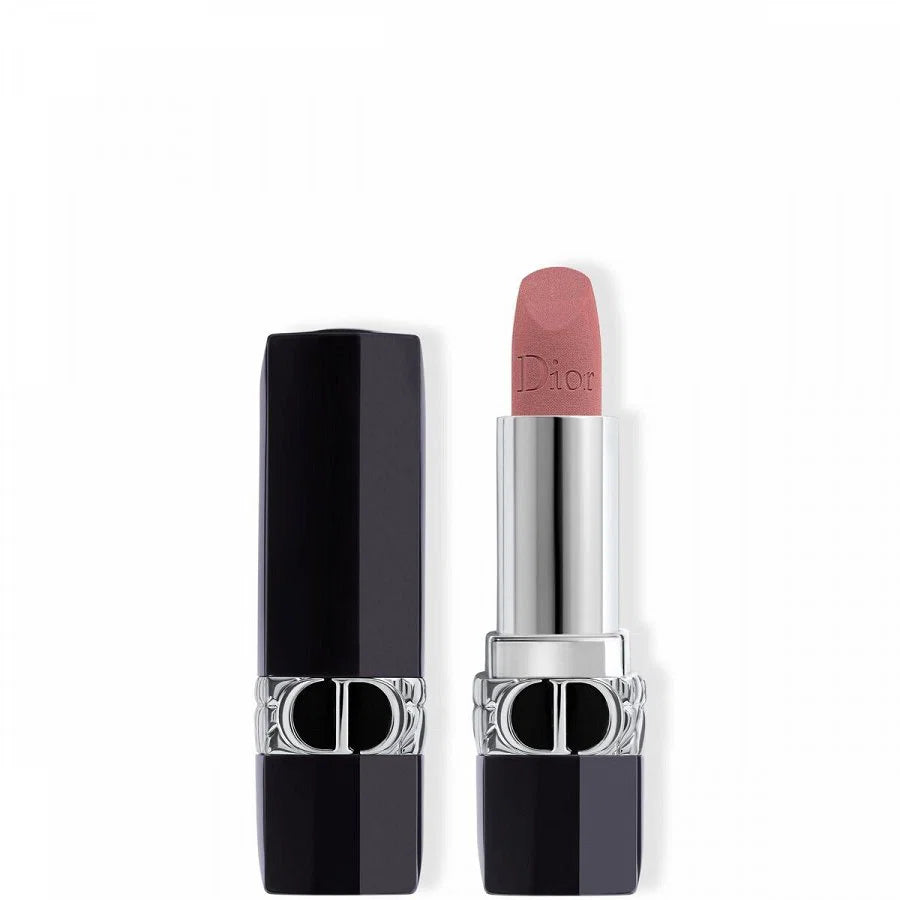 Christian Dior, Couture Colour, Velvet, Κραγιόν, 100, Nude Look, Επαναγεμιζόμενο, 3.5 g
