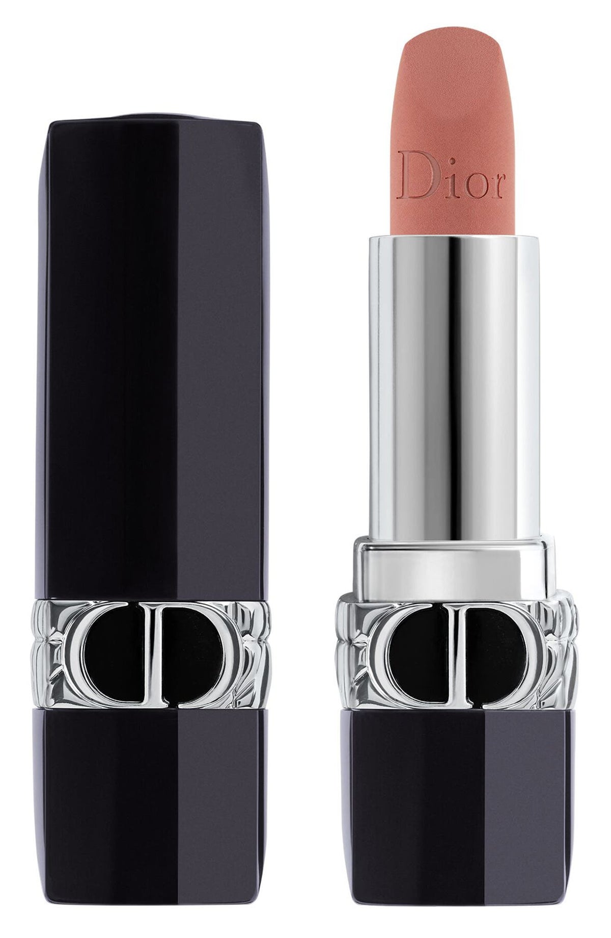 Christian Dior, Couture Colour, Βάλσαμο Χειλιών, 100, Nude Look, Επαναγεμιζόμενο, 3.5 g