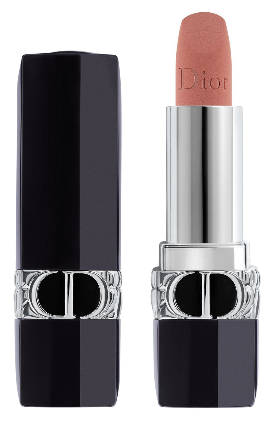 Christian Dior, Couture Colour, Βάλσαμο Χειλιών, 100, Nude Look, Επαναγεμιζόμενο, 3.5 g