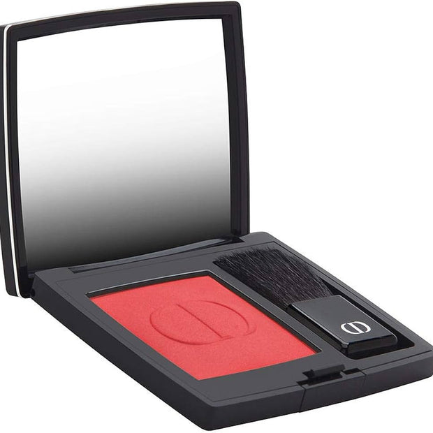 Christian Dior, Dior Rouge, Satin Finish, Blush Συμπαγής Πούδρα, 999, Red, 6.7 g