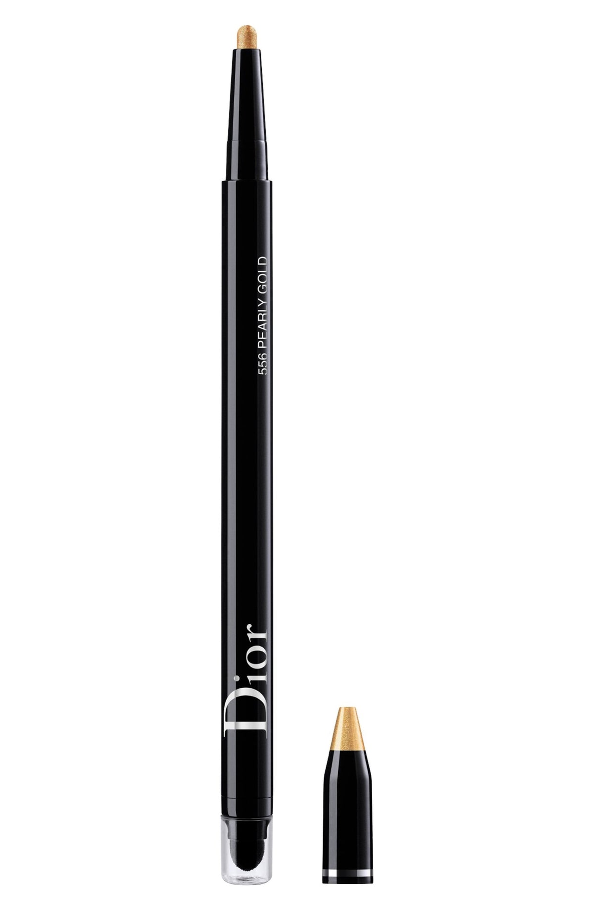 Christian Dior, Diorshow, Αδιάβροχο, Double-Ended, Intense Color, Liquid Eyeliner, 556, Gold, 0.2 g