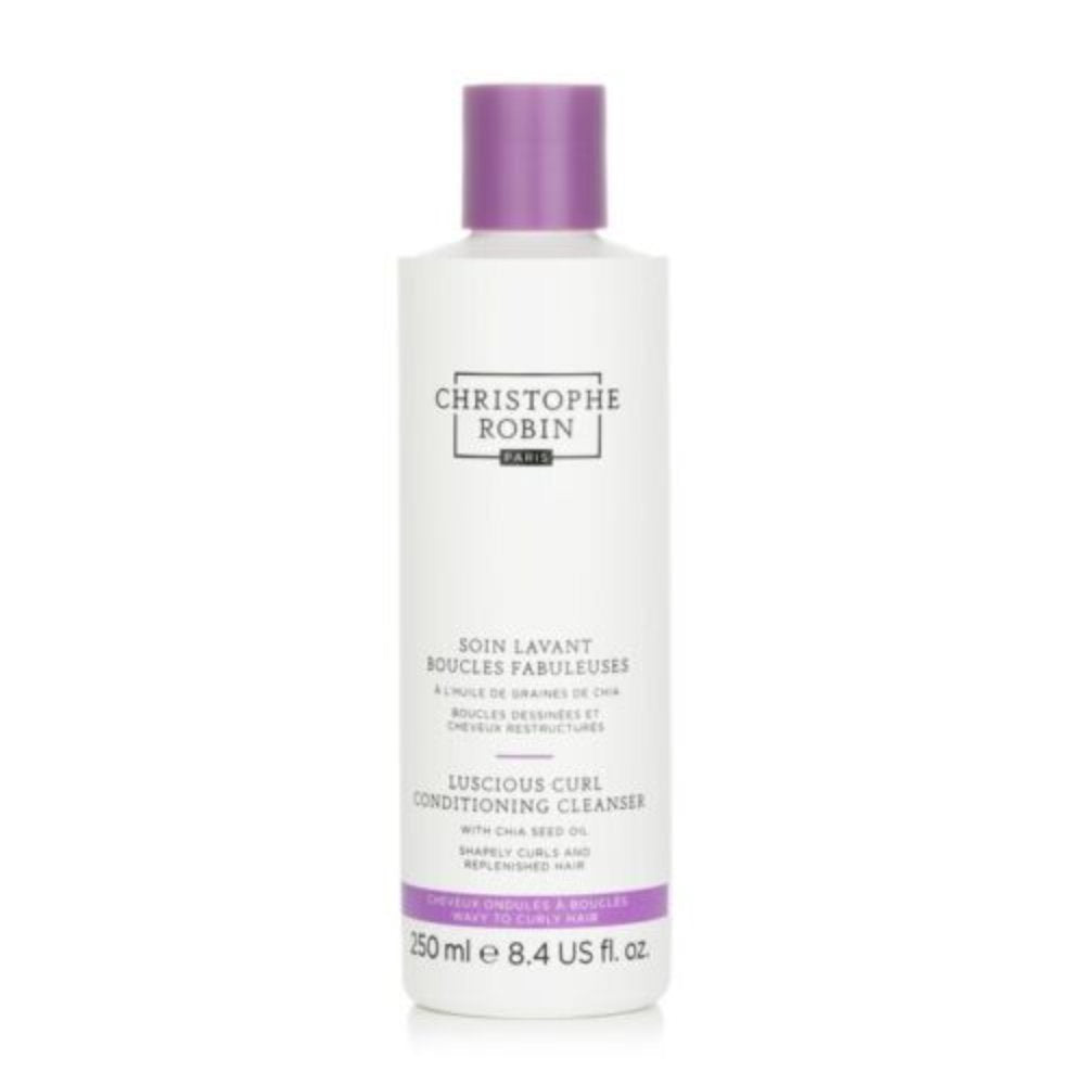 Christophe Robin, Luscious Curl, Chia Seeds Oil, Σαμπουάν, Curl Defining, 250 ml