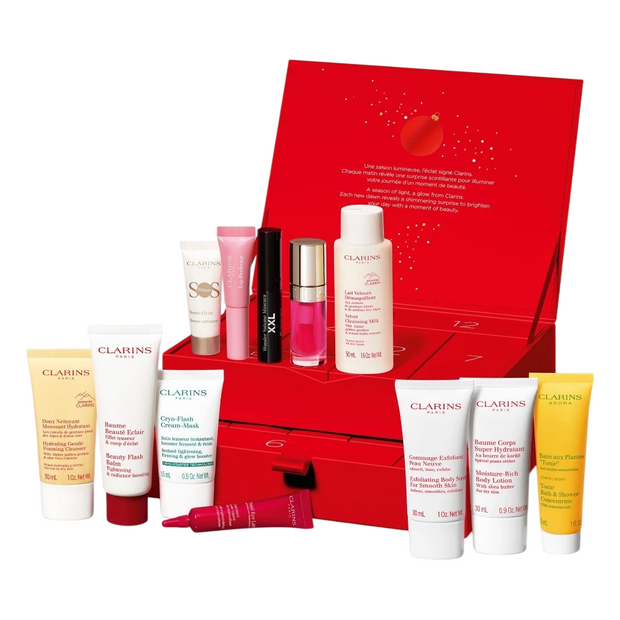 Clarins, Clarins, Skin, Advent Calendar, 12 pcs