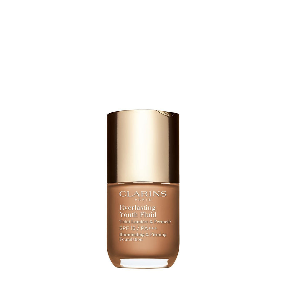 Clarins, Everlasting Youth, Lifting & Σύσφιξης, Liquid Foundation, 113, Chestnut, SPF 15, 30 ml