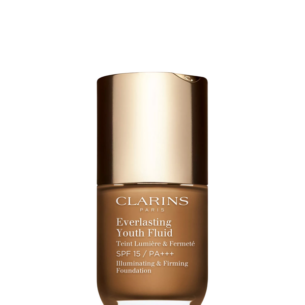 Clarins, Everlasting Youth, Radiant, Υγρό Foundation, 118, Sienna, SPF 15, 30 ml