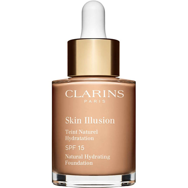 Clarins, Skin Illusion, Colour Correcting, Υγρό Foundation, 108, Sand, SPF 15, 15 ml *Tester
