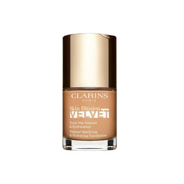 Clarins, Skin Illusion Velvet, Matte, Natural Finish, Υγρό Foundation, 108.5W, Cashew, 30 ml