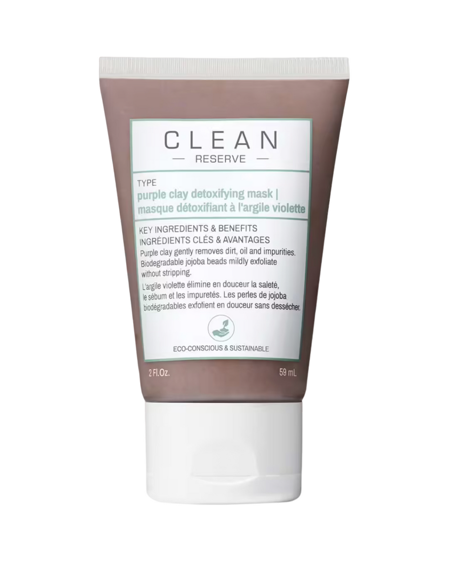Clean, Reserve - Purple Clay, Detoxifying, Μάσκα Αργίλου, 59 ml