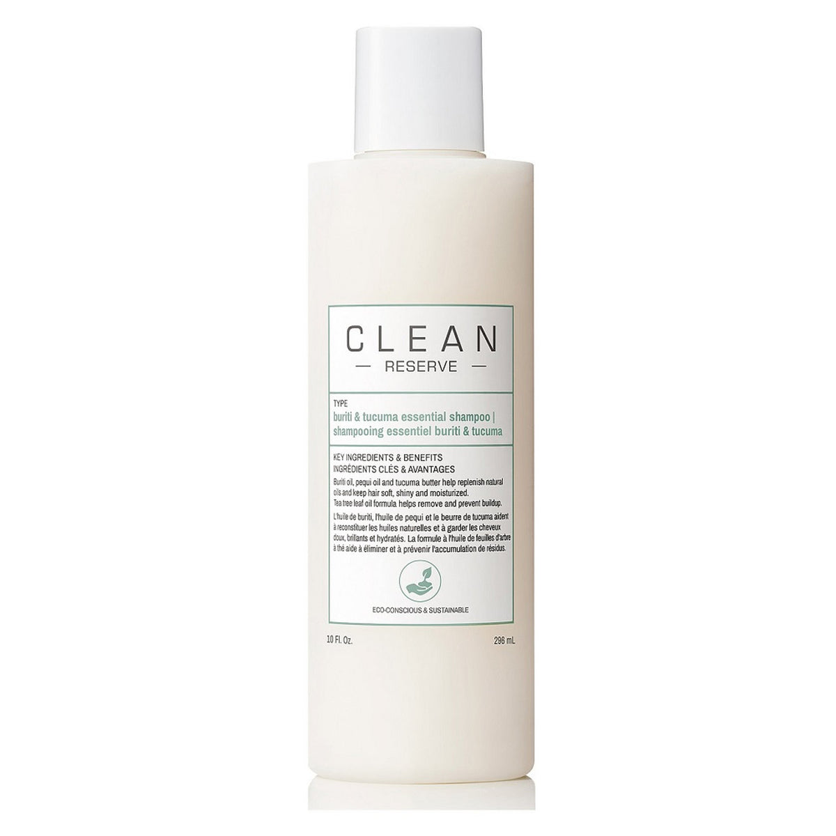 Clean, Reserve, Buriti & Tucuma, Hair Σαμπουάν, For Ενυδατικό, 296 ml