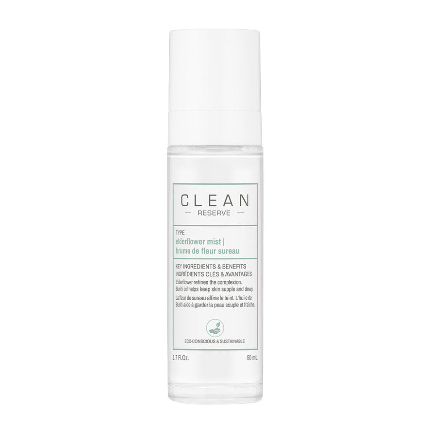 Clean, Reserve - Elderflower, Ενυδατικό, Mist Spray, Για το Πρόσωπο, 50 ml