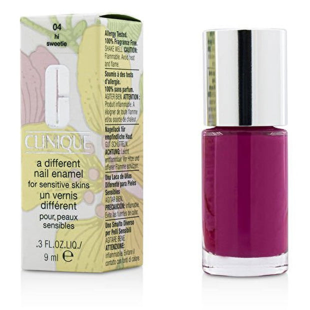 Clinique, A Different Nail Enamel, Base & Top Coat, Βερνίκι Νυχιών, 04, Hi Sweetie, 9 ml