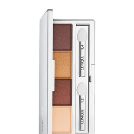 Clinique, All About Shadow Quad, Eyeshadow Palette, 03, Morning Java, 4, 3.3 g