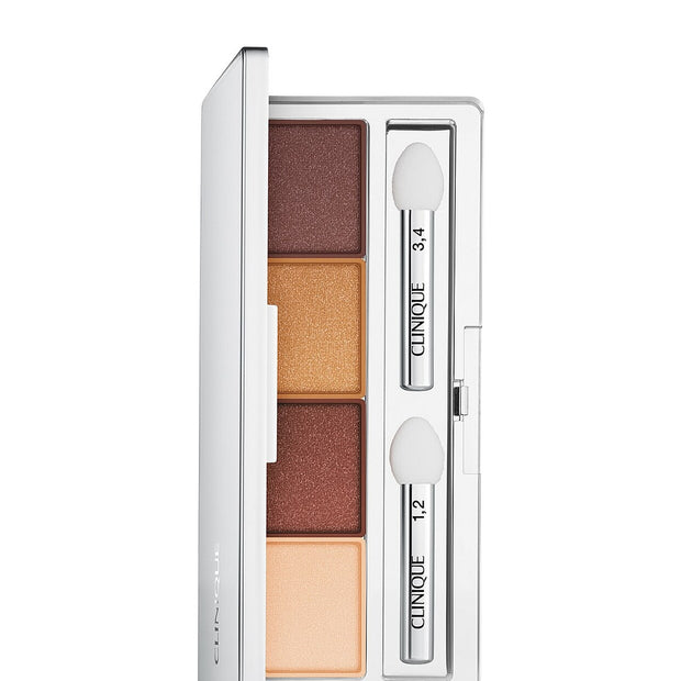 Clinique, All About Shadow Quad, Παλέτα Σκιών, 03, Morning Java, 4, 3.3 g