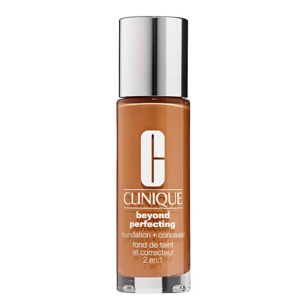 Clinique, Beyond Perfecting, Χωρίς Parabens, Matte Finish, Υγρό Foundation & Concealer 2-In-1, 23, Ginger, 30 ml