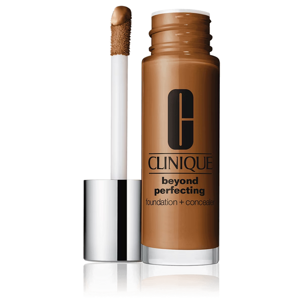 Clinique, Beyond Perfecting, Χωρίς Parabens, Matte Finish, Υγρό Foundation & Concealer 2-In-1, 28, Clove, 30 ml