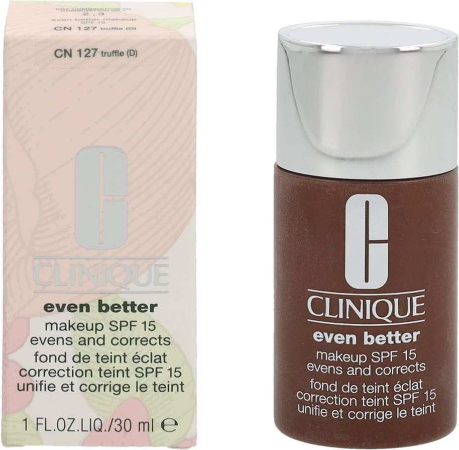 Clinique, Even Better, Χωρίς Parabens, Ενυδατικό, Υγρό Foundation, CN 127, Trufle, SPF 15, 30 ml