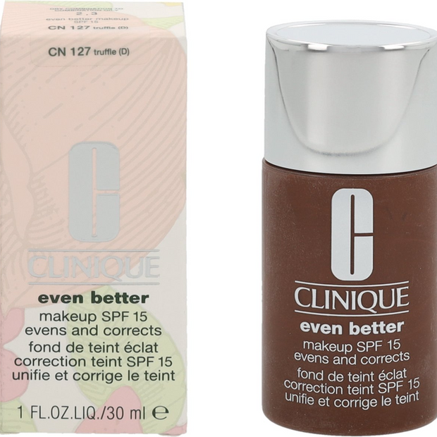 Clinique, Even Better, Χωρίς Parabens, Ενυδατικό, Υγρό Foundation, CN 127, Trufle, SPF 15, 30 ml