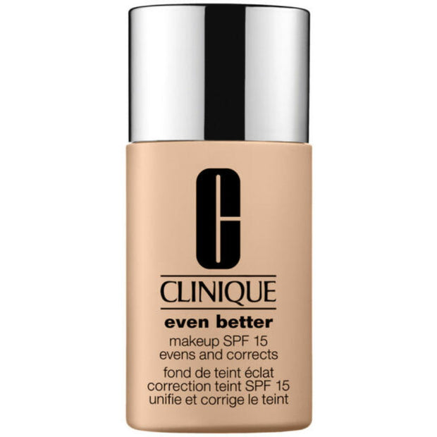 Clinique, Even Better, Χωρίς Parabens, Ενυδατικό, Υγρό Foundation, WN76, Toasted Wheat, SPF 15, 30 ml