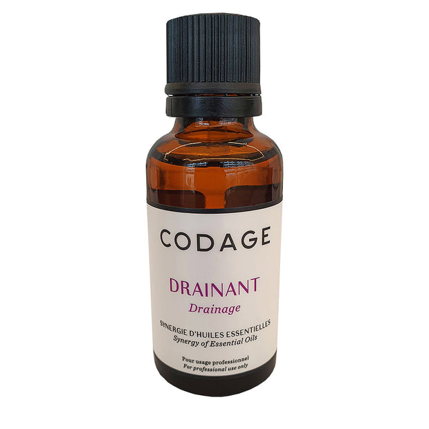 Codage, Synergy Of Essential, Draining, Έλαιο Σώματος, 30 ml