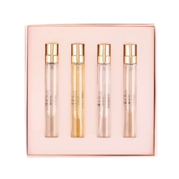 Collection II Σετ Memoize: Humanitas, Extrait De Parfum, Unisex, 7.5 ml + Superbia, Extrait De Parfum, Unisex, 7.5 ml + Luxuria, Extrait De Parfum, Unisex, 7.5 ml + Rose Luxuria, Eau De Parfum, Unisex, 7.5 ml