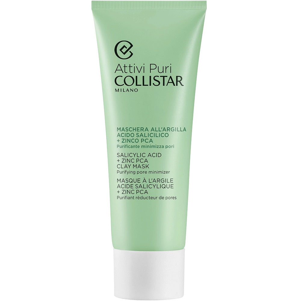 Collistar, Attivi Puri, Salicylic Acid, Εξυγίανσης, Μάσκα Αργίλου, 75 ml