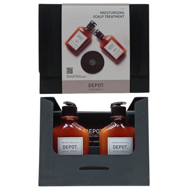 Consumer Kit E Σετ Depot: 100 Hair Καθαρισμού No. 103, Pro-Vitamin B5, Σαμπουάν, For Hydration, 250 ml + 200 Hair Treatments No. 201, Botanical Complex, Κρέμα Μαλλιών, For Αναζωογόνησης, 250 ml