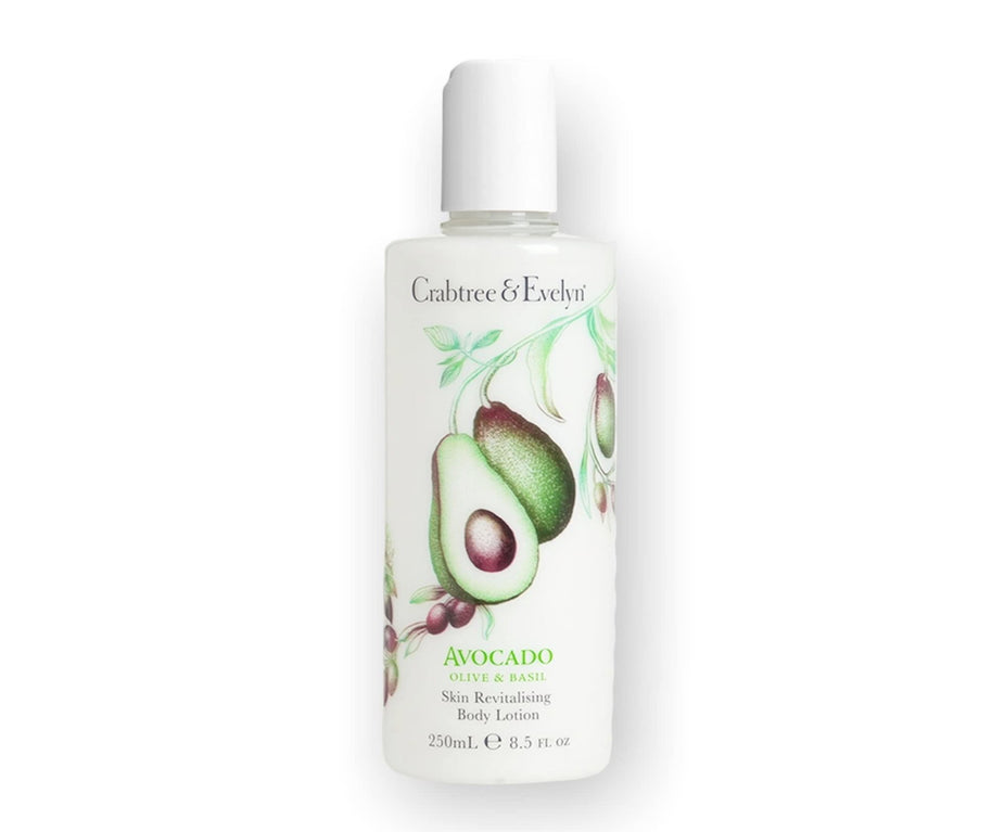 Crabtree & Evelyn, Avocado Olive & Basil, Αναζωογόνησης, Λοσιόν Σώματος, 250 ml *Tester