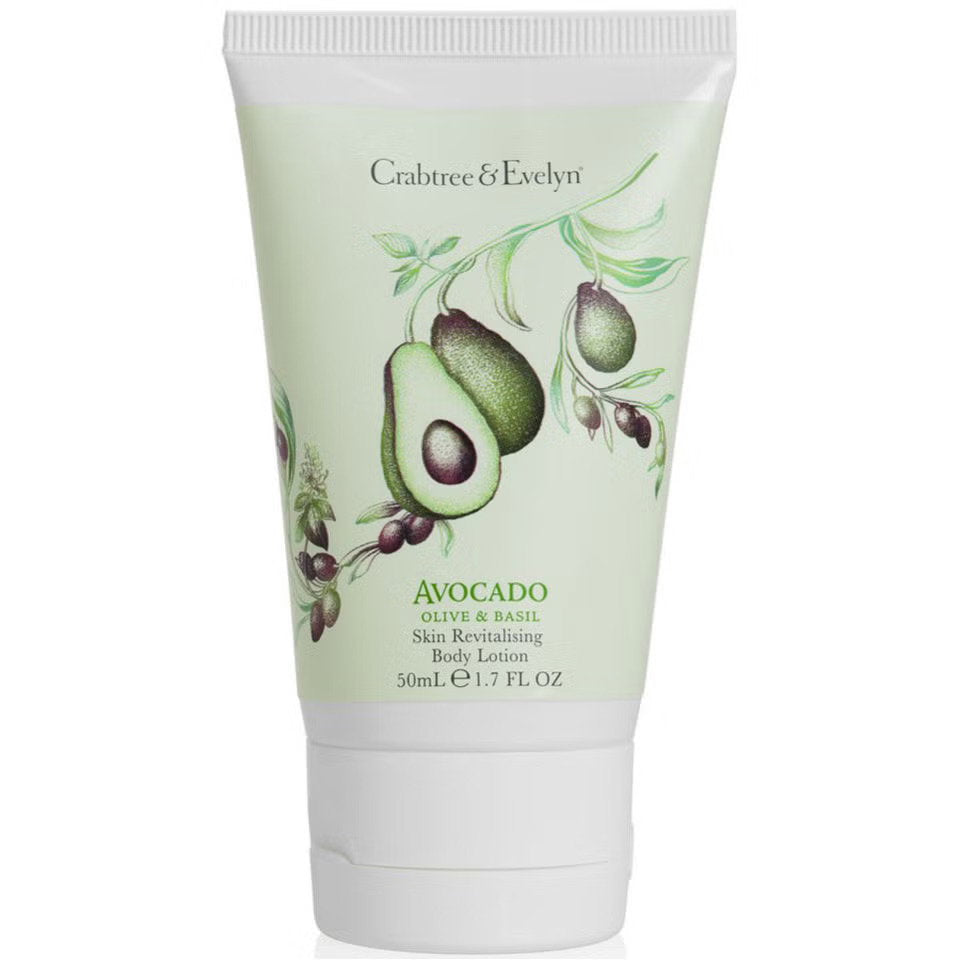 Crabtree & Evelyn, Avocado Olive & Basil, Αναζωογόνησης, Λοσιόν Σώματος, 50 ml