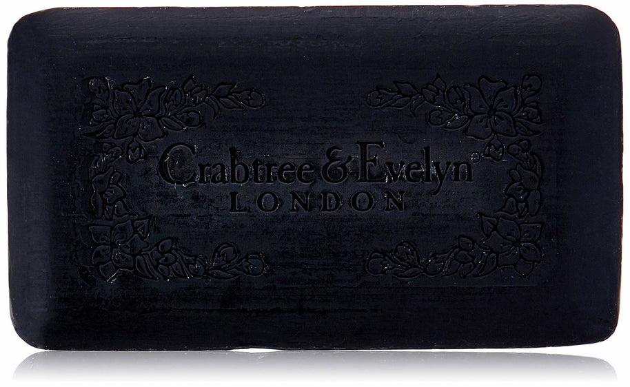 Crabtree & Evelyn, Black Sea Mud and Seaweed, Scented Soap Bar, 158 g