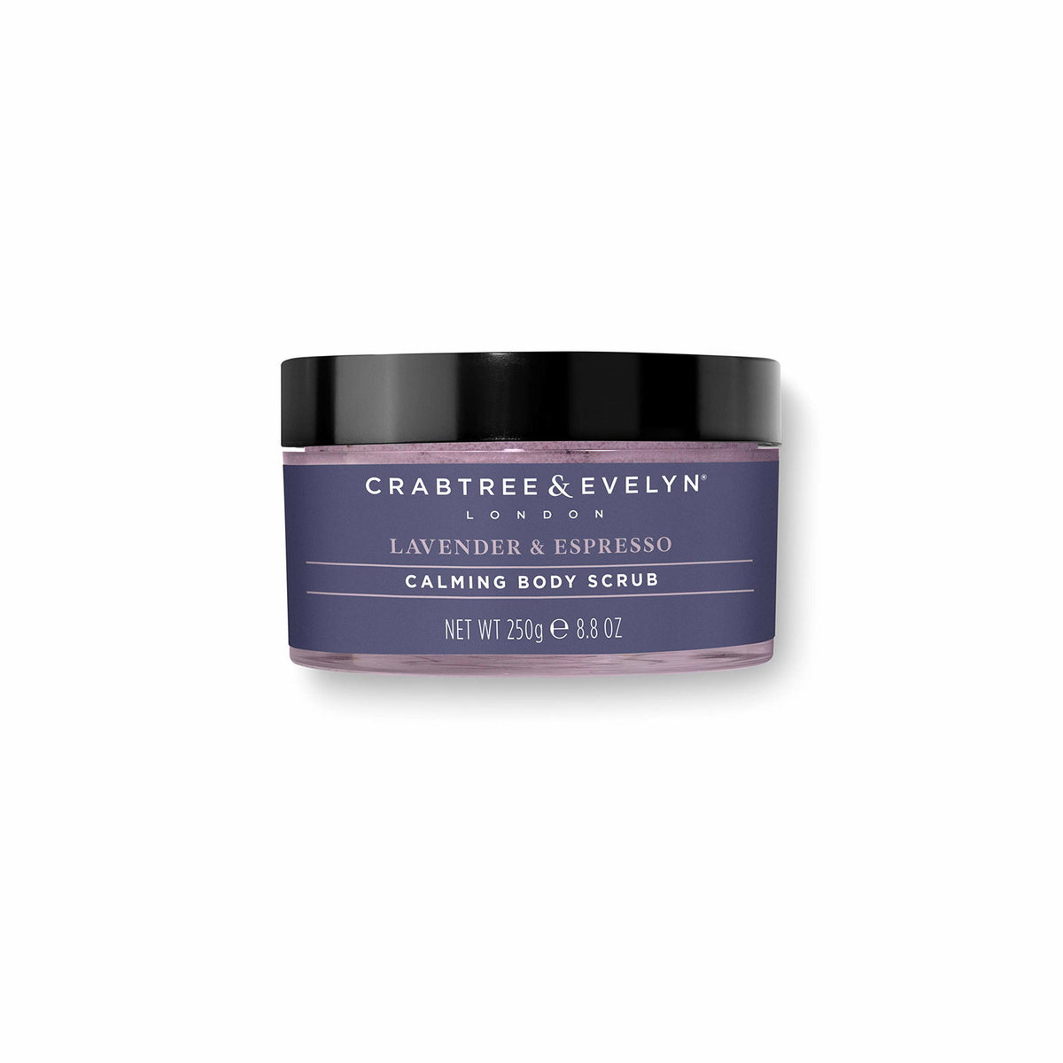 Crabtree & Evelyn, Lavender & Espresso, Calming, Scrub Σώματος, 220 ml