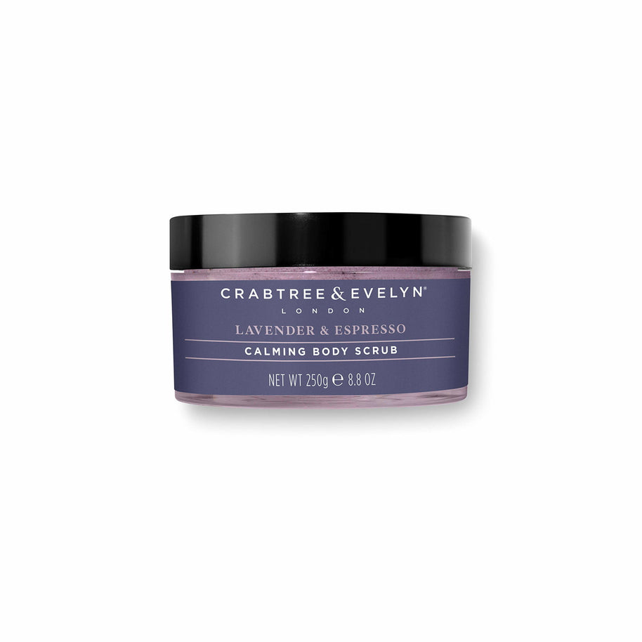 Crabtree & Evelyn, Lavender & Espresso, Calming, Scrub Σώματος, 220 ml