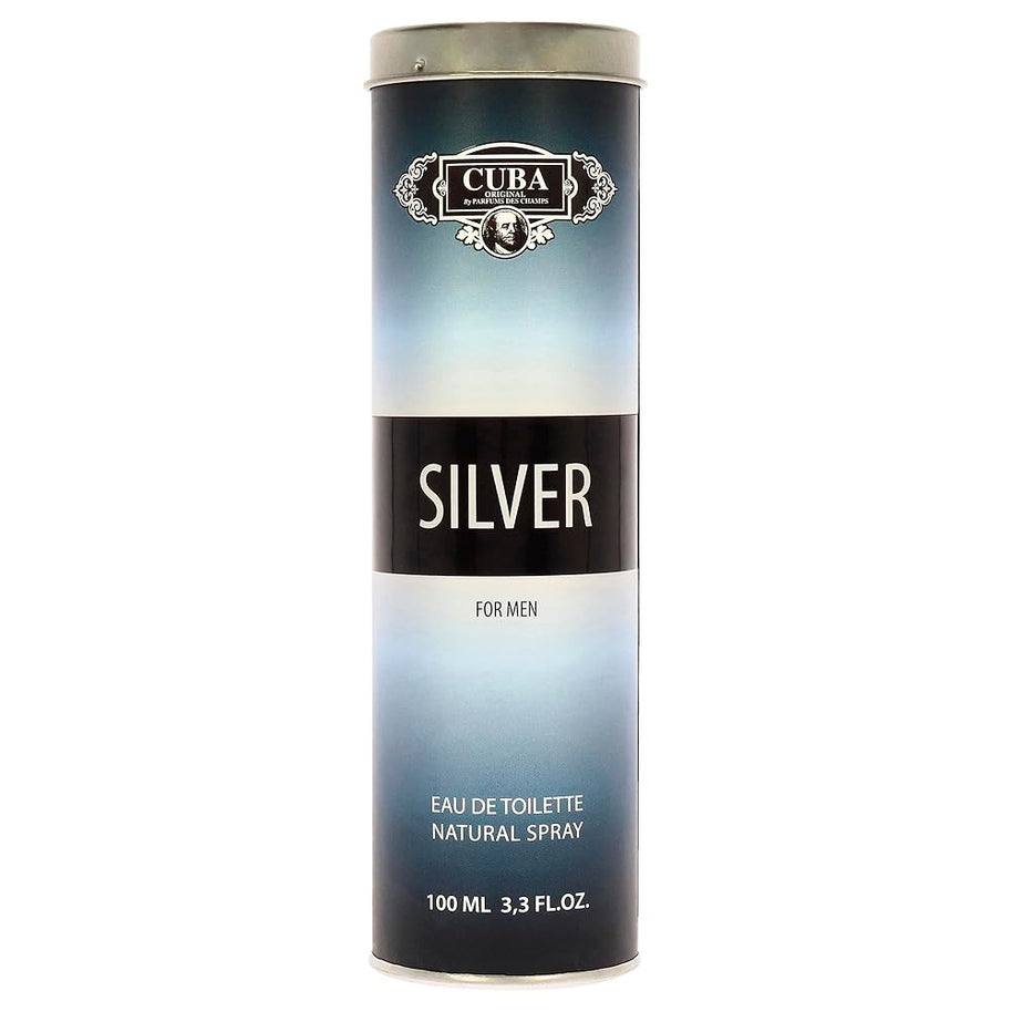 Cuba, Silver, Eau De Toilette, Για Άνδρες, 100 ml