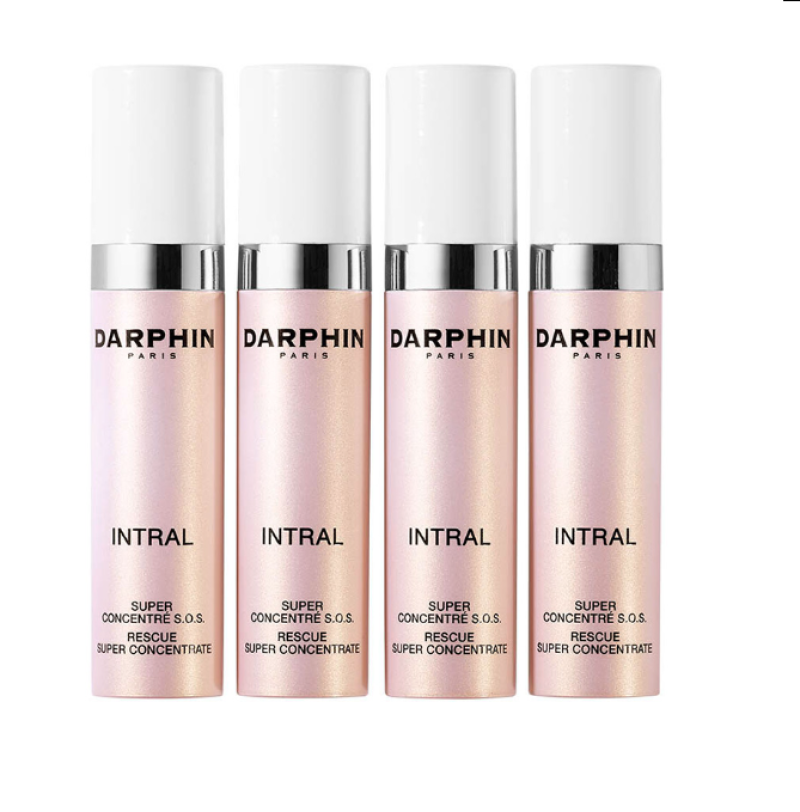 Set, Darphin, Intral - Rescue, Vitamin E, Soothe/Stabilize & Strengthen, Concentrate, Για το Πρόσωπο, 4 pcs, 7 ml