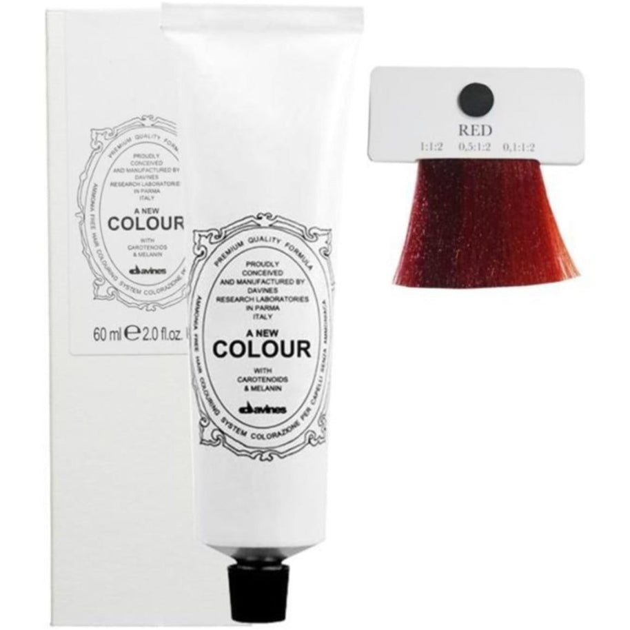 Davines, A New Colour, Μόνιμη Βαφή Μαλλιών, Red, 60 ml