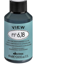 Davines, View, Demi-Μόνιμη Βαφή Μαλλιών, 6.18, 60 ml