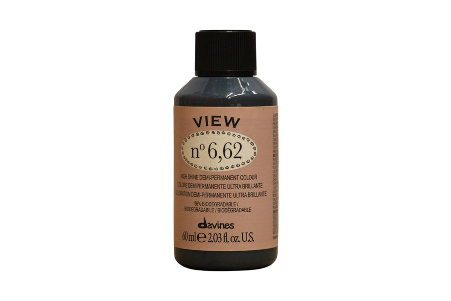 Davines, View, Demi-Permanent Hair Dye, 6.62, 60 ml