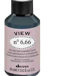 Davines, View, Demi-Μόνιμη Βαφή Μαλλιών, 6.66, 60 ml