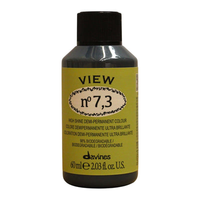 Davines, View, Demi-Μόνιμη Βαφή Μαλλιών, 7.3, 60 ml