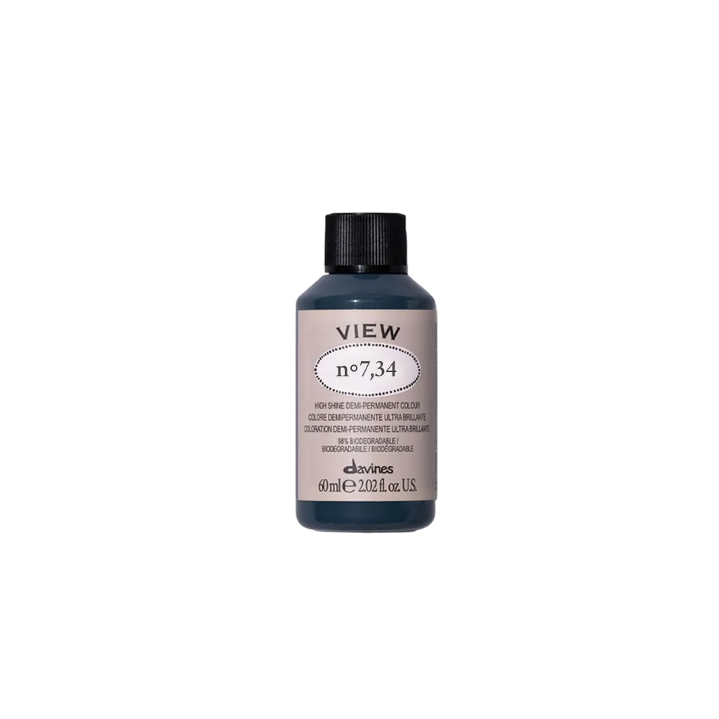 Davines, View, Demi-Μόνιμη Βαφή Μαλλιών, 7.34, 60 ml