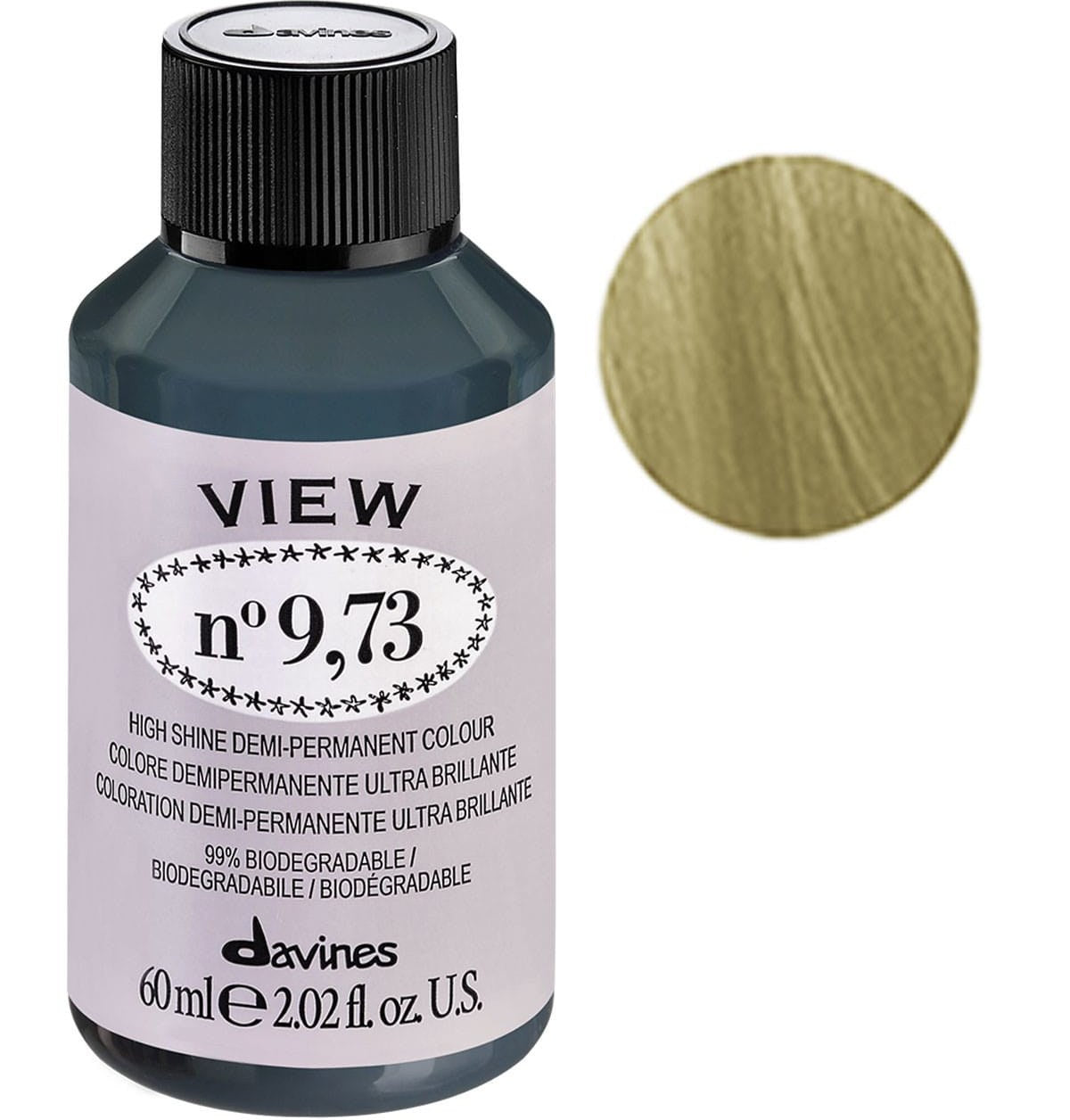 Davines, View, Demi-Μόνιμη Βαφή Μαλλιών, 9.73, 60 ml