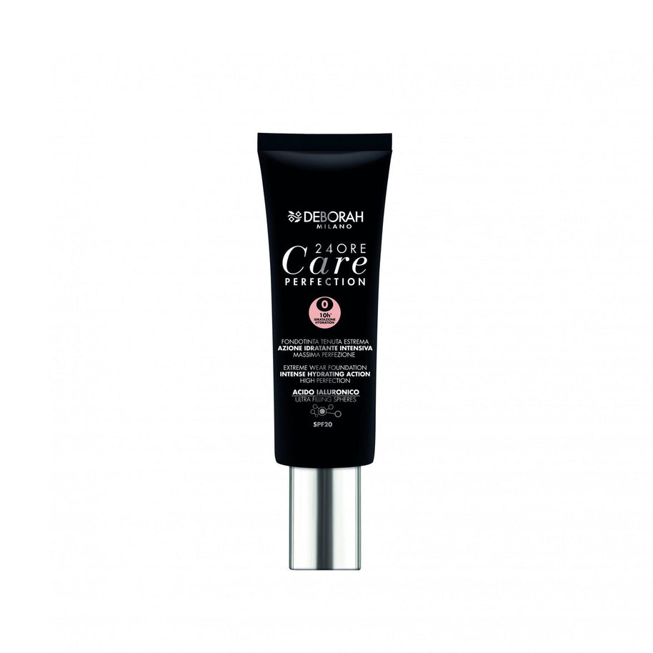Deborah, 24 Ore Care Perfection, Ενυδατικό, Liquid Foundation, Farose, SPF 20, 30 ml