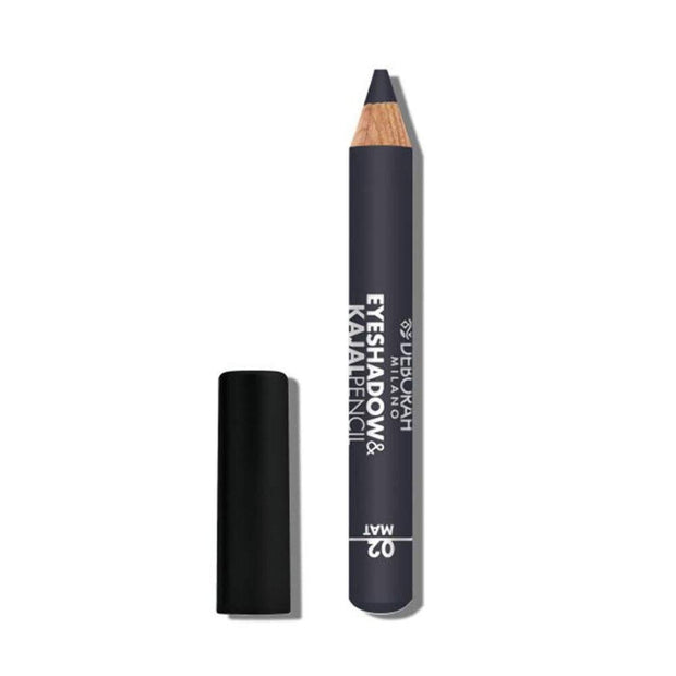 Deborah, Deborah, Blending, Matt, Σκιά Ματιών & Kajal Eyeliner 2-In-1, 2, Grey, 2 g