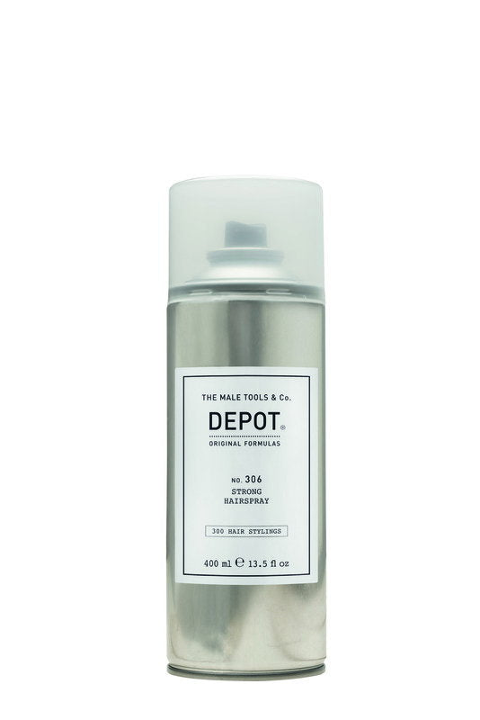 Depot, 300 Hair Stylings No. 306, Pro-Vitamin B5, Spray Μαλλιών, Definition & Control, Strong Hold, 400 ml
