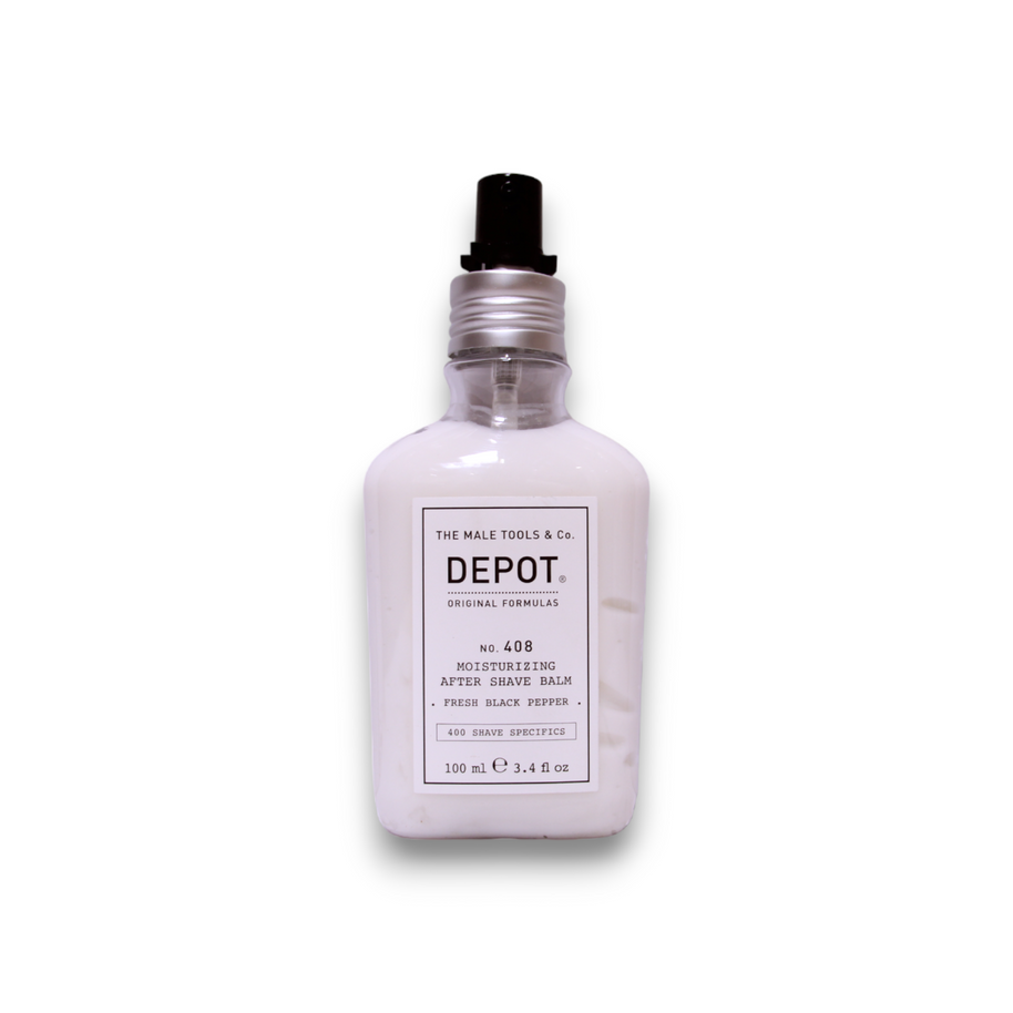 Depot, 400 Shave Specifics No. 408, Fresh Black Pepper, Ενυδατικό, Balm Για Μετά το Ξύρισμα, 100 ml