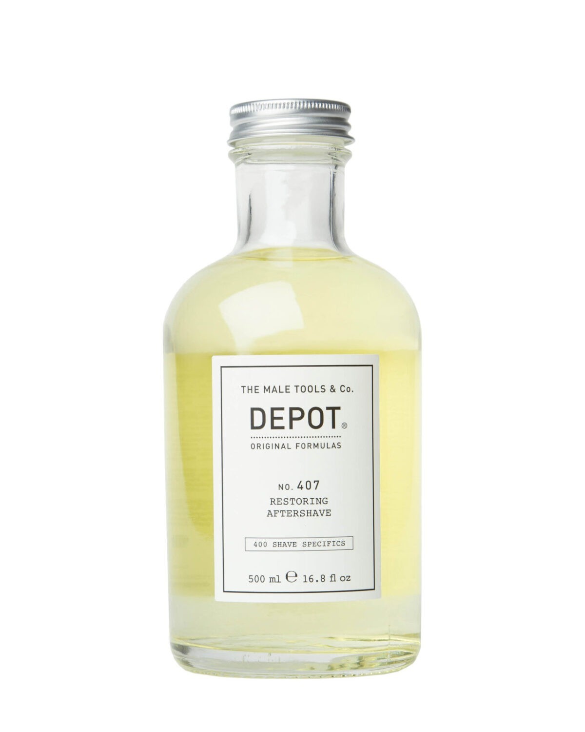 Depot, 400 Shave Specifics No. 407, Pro-Vitamin B5, Restoring & Refreshing, Λοσιόν Για Μετά το Ξύρισμα, 500 ml