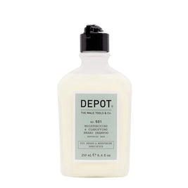 Depot, 500 Beard & Mustache Specifics No. 501, Beard Σαμπουάν, Ενυδατικό & Clarifying, 250 ml
