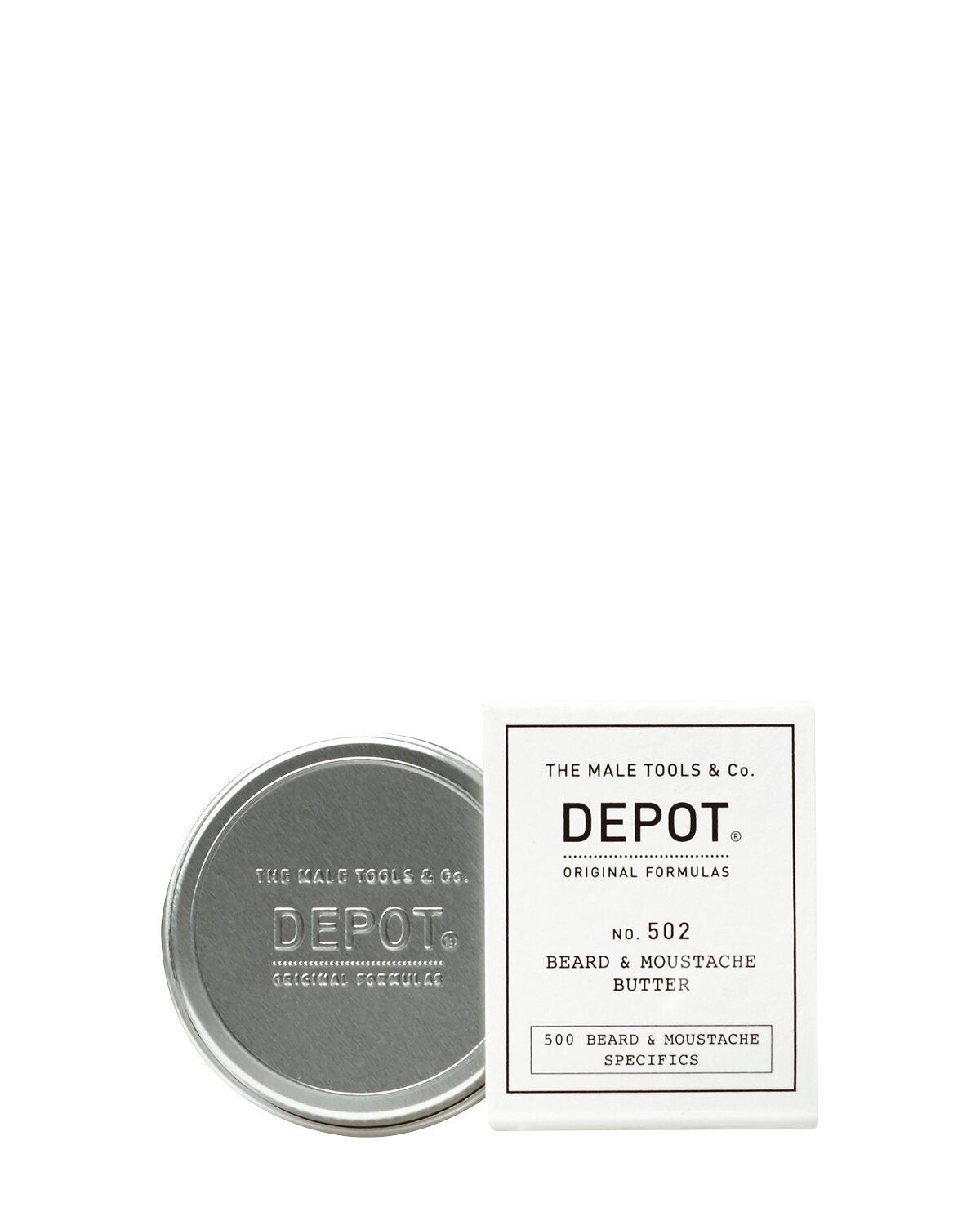 Depot, 500 Beard & Mustache Specifics No. 502, Argan Oil, Beard & Moustache Butter, Θρεπτικό & Softening, 30 ml