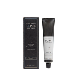 Depot, 500 Beard & Mustache Specifics No. 506 Invisible Clour, Semi-Μόνιμη Βαφή Μαλλιών, Graphite, 60 ml