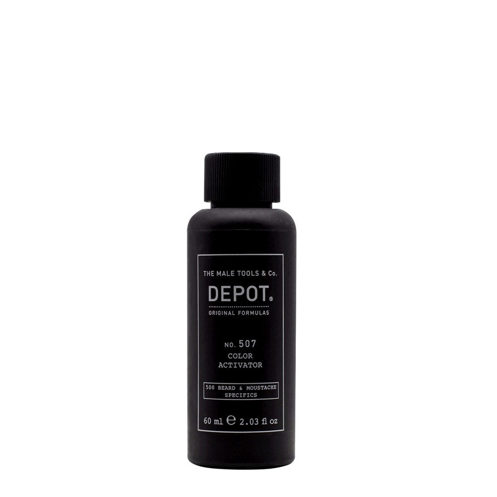 Depot, 500 Beard & Mustache Specifics No. 507, Hair Colour Activator Lotion, 10 vol, 60 ml