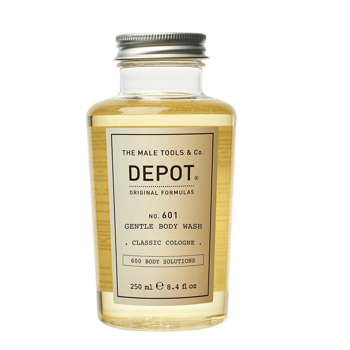 Depot, 600 Body Solutions No. 601, Botanical Complex, Cleansing, Classic Cologne, Αφρόλουτρο, 250 ml